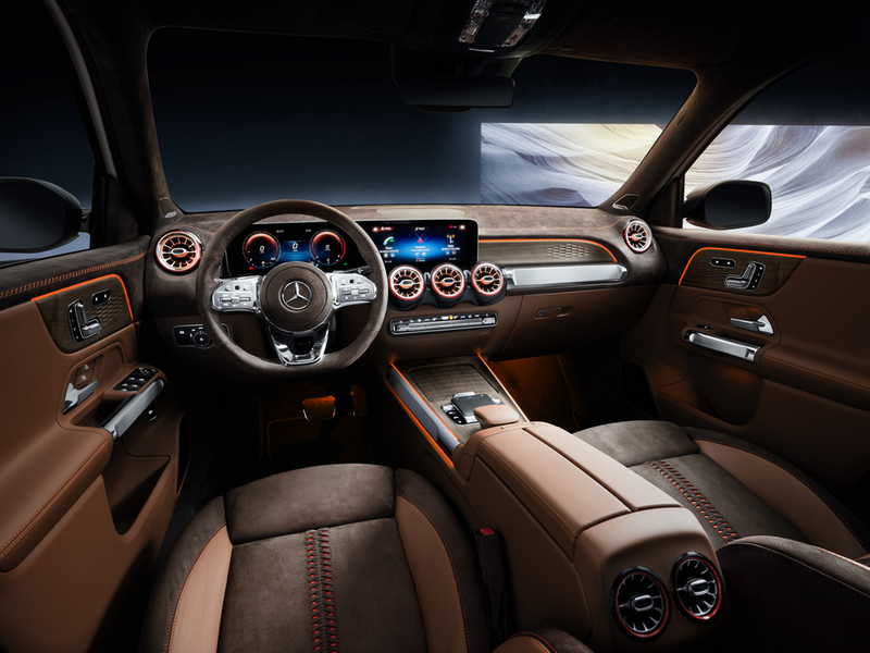 Illustration for article titled The Mercedes GLB Concept Is How You Make a Crossover 'Rugged'